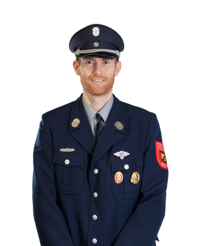 Dr. Stephan Kuhn in Uniform