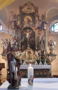 St. Florian auf dem Altar
