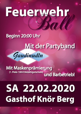 Einladung zum Faschingsball 2020